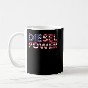 Rolig Diesel Lastbil Kaffemugg