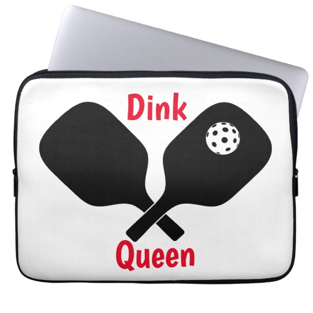 Rolig Dink Pickleball  Laptop Fodral (Framsidan)