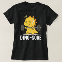 Rolig Dino Sår Tröja för Gymmet