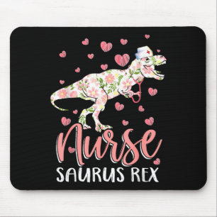 Rolig dinosaur operationssjuksköterska liv rn omvå musmatta