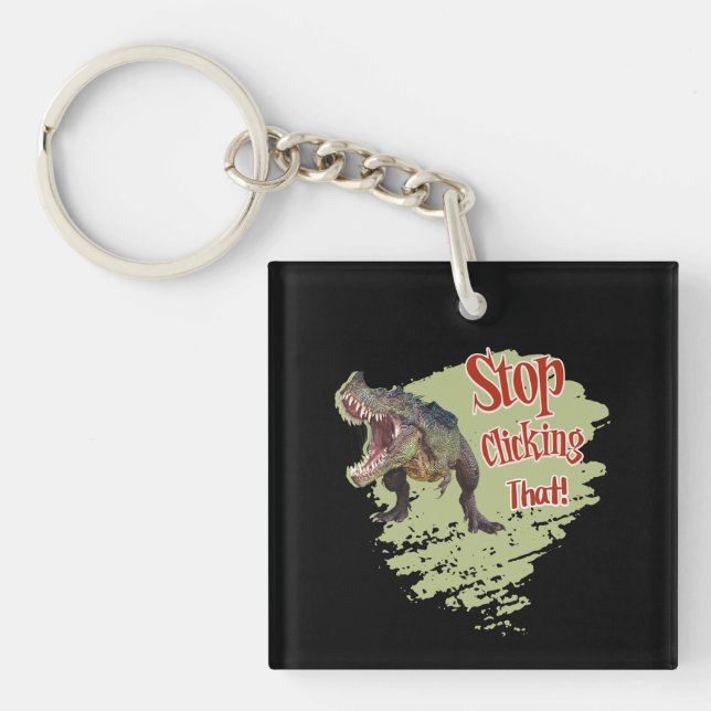 Rolig Dinosaur Stopp Klicka (Framsidan)