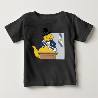 Rolig Dinosaurie Borgmästare Politiker Tecknad Fil T Shirt