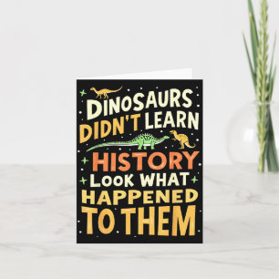 Rolig Dinosaurie Samhällskunskap Lärare Elev Barn Kort