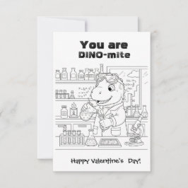 rolig Dinosauriefärgning Labyrint Klassrum Valenti Tack Kort