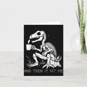 Rolig dinosaurieskelettkostym Goth män kvinnor Hal Kort