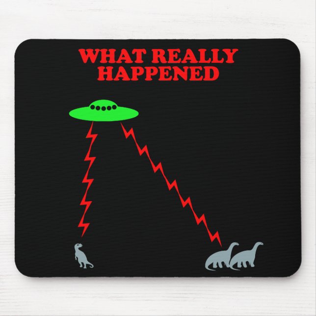 Rolig Dinosaurutplåning Musmatta (Framsidan)