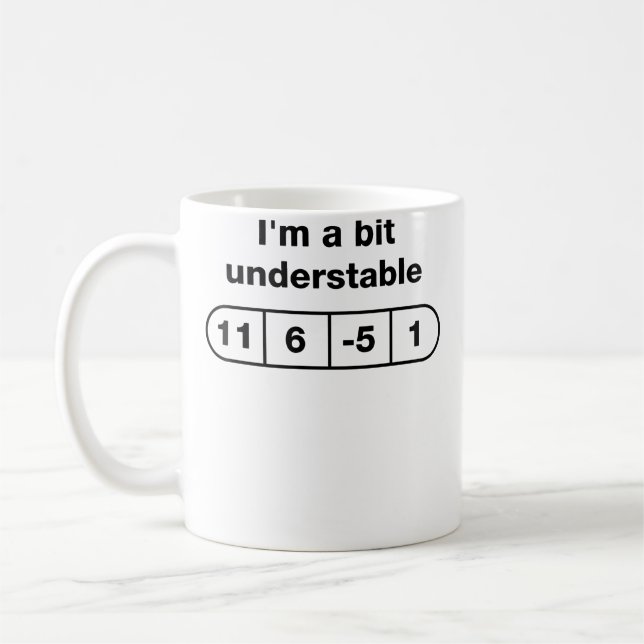 Rolig Disc Golf Pappa Citat Disc Golf Understabil  Kaffemugg (Vänster)
