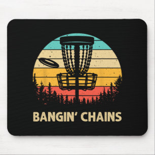Rolig Discgolfdesign För Män Kvinnor Barn Discgolf Musmatta