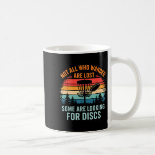 Rolig Discgolfkonst För Män Kvinnor Disc Golf Spel Kaffemugg