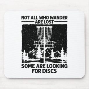 Rolig Discgolfskonst För Män Kvinnor Discgolfare S Musmatta