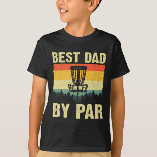 Rolig Discgolfskonst För Män Pappa Discgolfspelare T Shirt