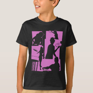 Rolig Discgolfspelare Cool Flygande Disk Sport Ent T Shirt