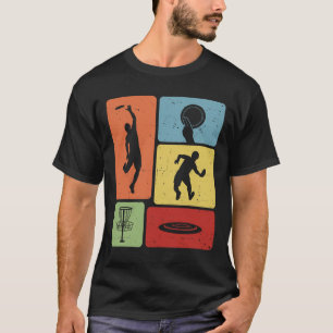 Rolig Discgolfspelare Cool Flygande Disk Sport Ent T Shirt