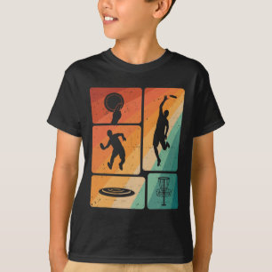 Rolig Discgolfspelare Cool Flygande Disk Sport Ent T Shirt