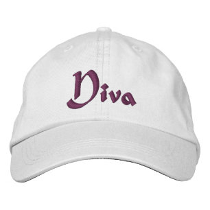 Rolig Diva Broderad Keps