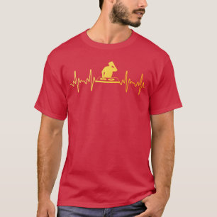 Rolig DJ-konst för män kvinnor vinylskiva Älskare T Shirt