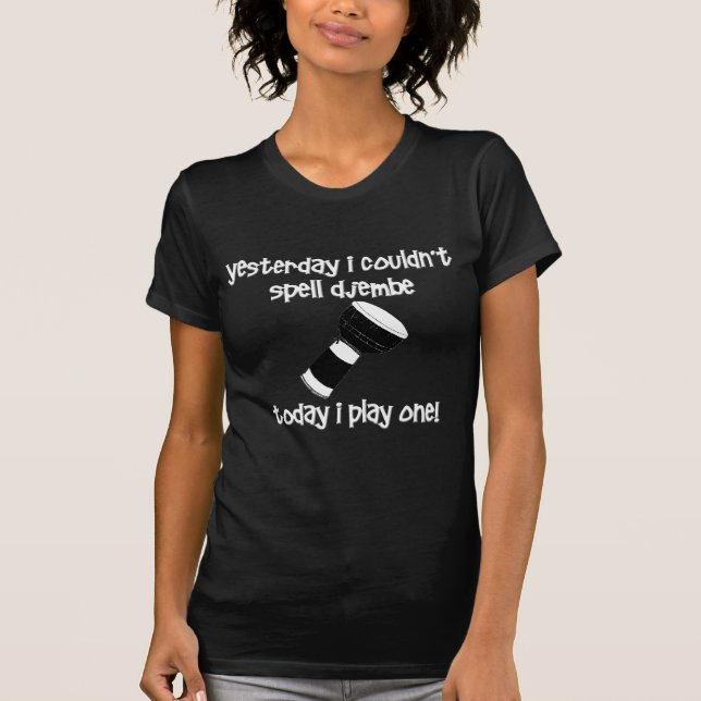 rolig djembe t-shirt (Framsida)