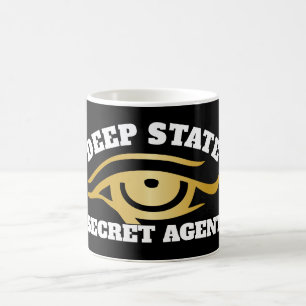 Rolig "djupt statlig hemlig agent ", kaffemugg