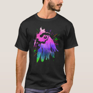 Rolig Djur Parti Gårdsdjur Fågel Rolig Kyckling T Shirt
