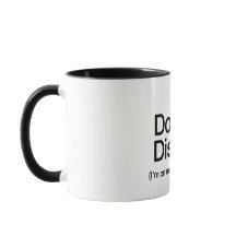 Rolig Do Not Disturb Kaffemugga-WFH Sarksastisk Mu