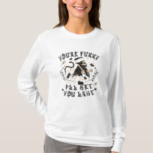 Rolig Döden Skelett Halloween Kostym T Shirt