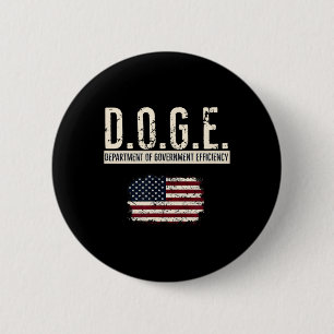 Rolig Doge-departementet för statlig effektivitet Knapp