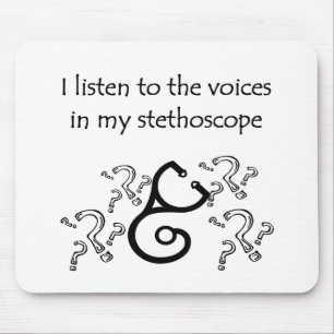 Rolig doktor eller sjuksköterskaT-tröja och gåvor Musmatta