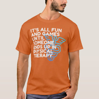 Rolig doktor i fysioterapi Kul och lekar PT DP T Shirt