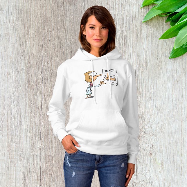 Rolig doktor som undervisar i fotanatomi t shirt (Skapare uppladdad)