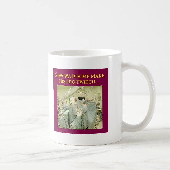 rolig doktorhumor kaffemugg (Höger)