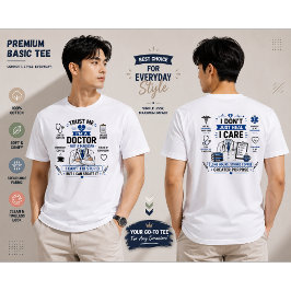 Rolig Doktorsdesign - Jag Är En Läkare T Shirt