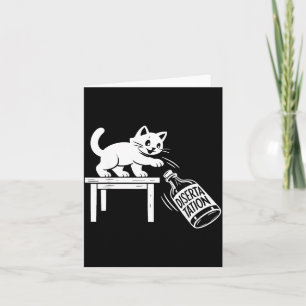 Rolig doktorsexamen katt Doktorsexamen Graduation  Kort