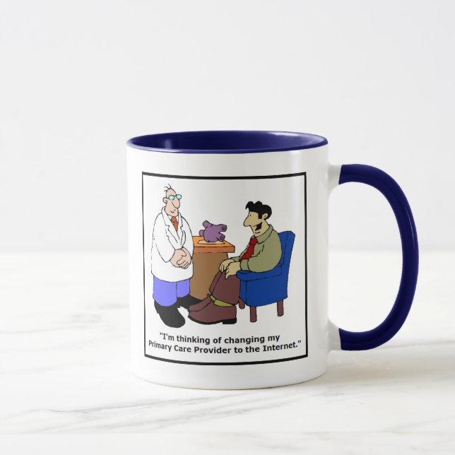 Rolig Doktorsmug - Internettecknad serie Mugg (Höger)