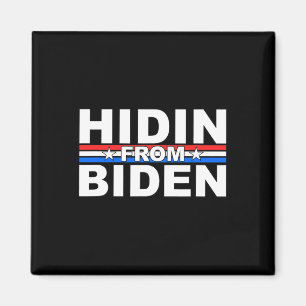 Rolig Dölj För Biden - Anti Joe - Trump Magnet
