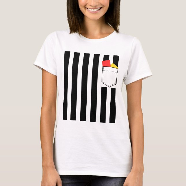 Rolig Domare Klänad Halloween Kostym T Shirt (Framsida)
