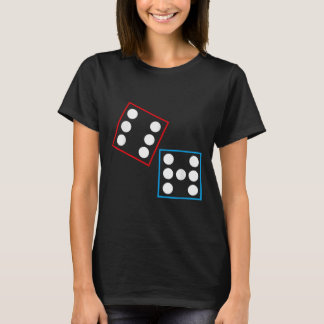 Rolig Domino Sex Sju Meme 67 Dominobrickor Matemat T Shirt