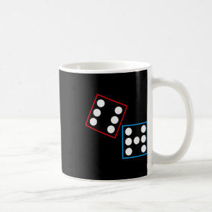Rolig Domino Sex Sju Meme 67 Dominobrickor Math Äl Kaffemugg
