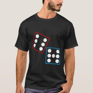 Rolig Domino Sex Sju Meme 67 Dominobrickor Math Äl T Shirt