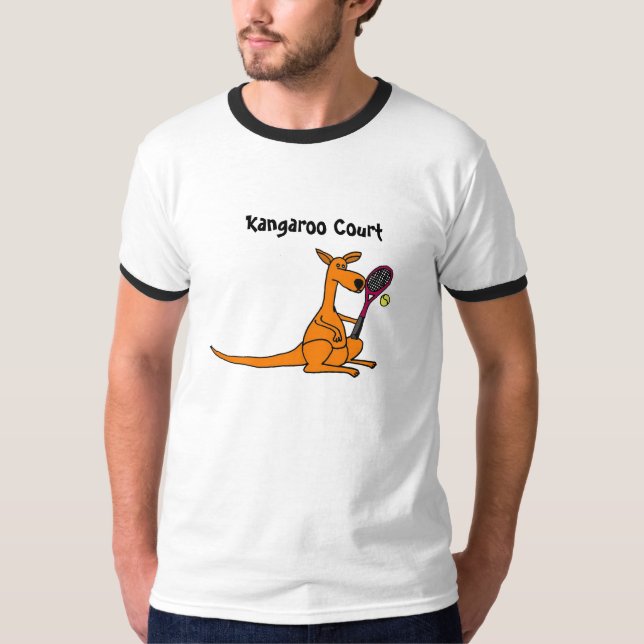 Rolig domstolT-tröja för känguru AE Tee Shirt (Framsida)