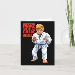 Rolig Donald Trump Republikan - Jiu-jitsu Och Bjj Kort