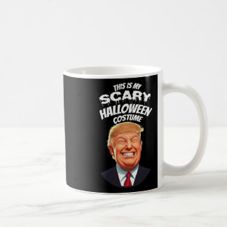 Rolig Donald Trump Skräckinjagande Halloweenpresen Kaffemugg