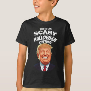 Rolig Donald Trump Skräckinjagande Halloweenpresen T Shirt