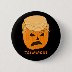 Rolig Donald Trumpkin pumpajack o lantern Knapp