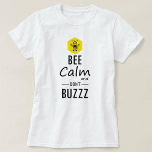Rolig "Don't Buzzz" Bihjort T-Shirt