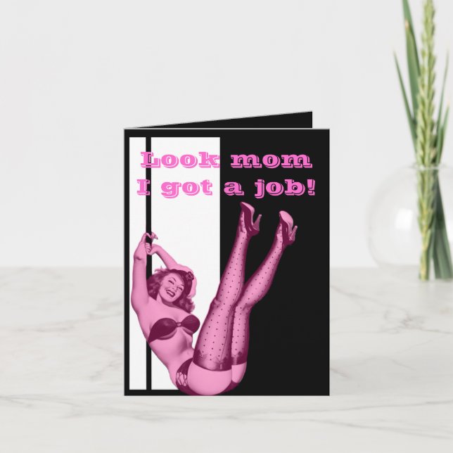 Rolig dottermors dag kort (Framsida)