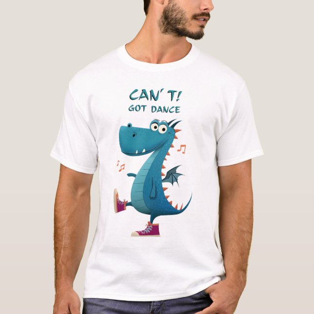 Rolig drakdans | Kan inte. Fått dans. | Dans  T Shirt (Framsida)