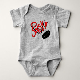 Rolig dräkt för hockeybaby tee