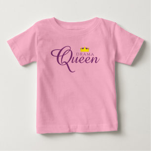 Rolig Dramadrottning med Kunglig Krona T Shirt
