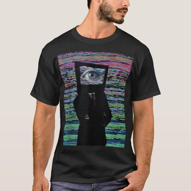 Rolig dreamcore vintage t shirt (Framsida)