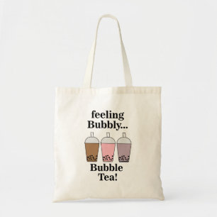 Rolig dricka för bubbeltea tygkasse